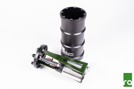 Radium Fuel Surge Tank, (for Single Brushless Ti Automotive E5Lm Pump)