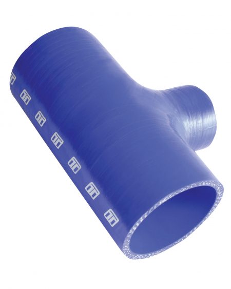 Turbosmart Hose Tee 2.25" ID 1.5" spout - Blue