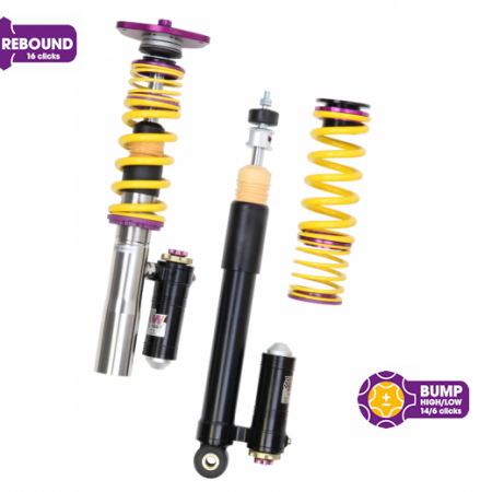 KW Clubsport 3 Way Coilovers - Dodge Viper (ZB) SRT-10 w/ rear fork mounts