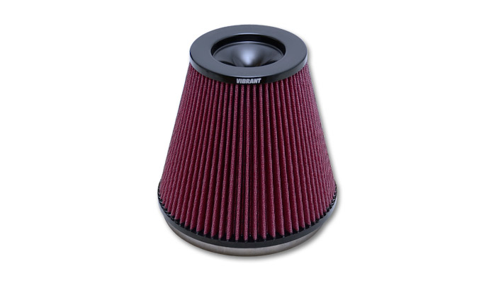 Vibrant THE CLASSIC Performance Air Filter (7″ inlet ID, 7″ Filter